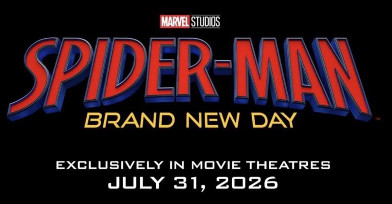 Spider-Man 4 Brand New Day title card, courtesy of Marvel Studios