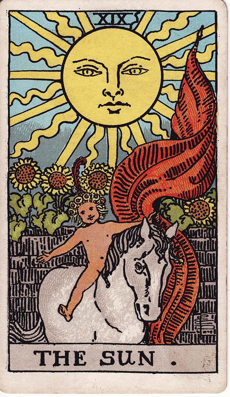 Sun Tarot Zodiac