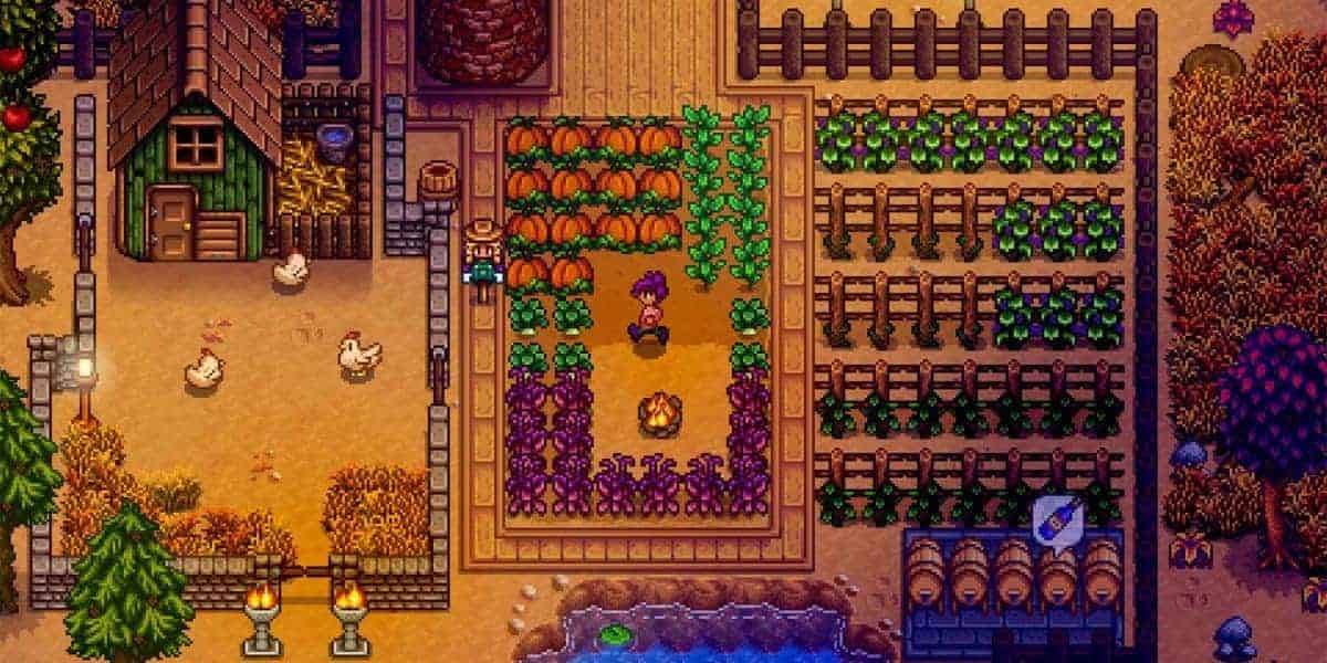 Stardew Valley/cozy games
