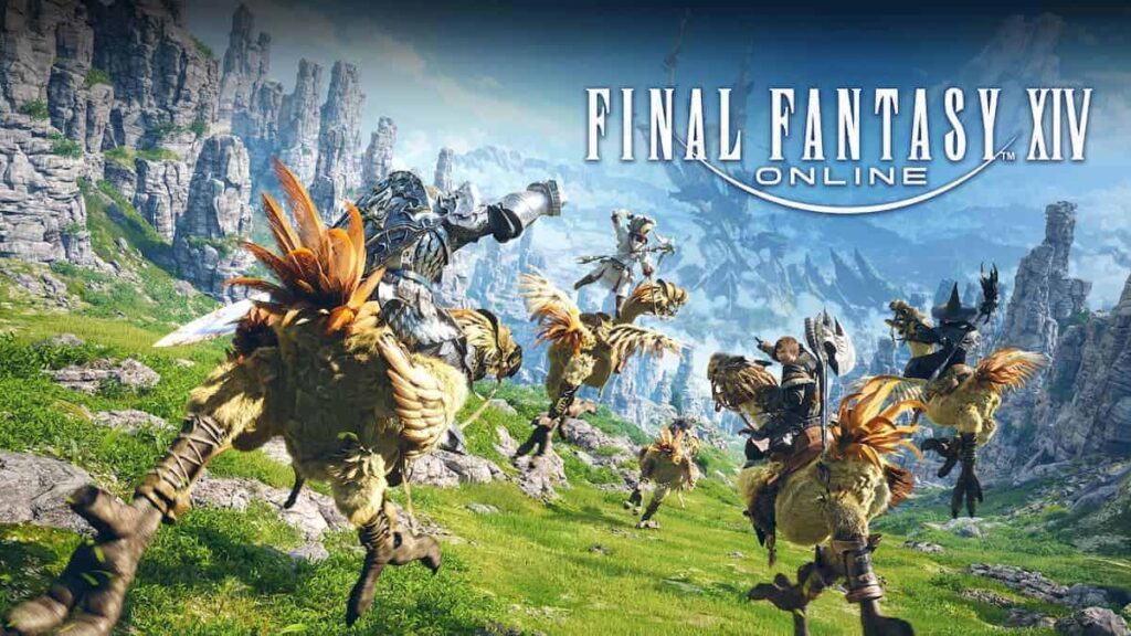 Artwork of Final Fantasy 14. Final Fantasy XIV