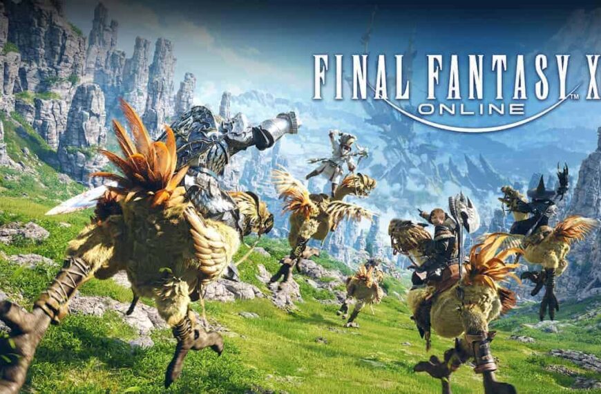 Artwork of Final Fantasy 14. Final Fantasy XIV