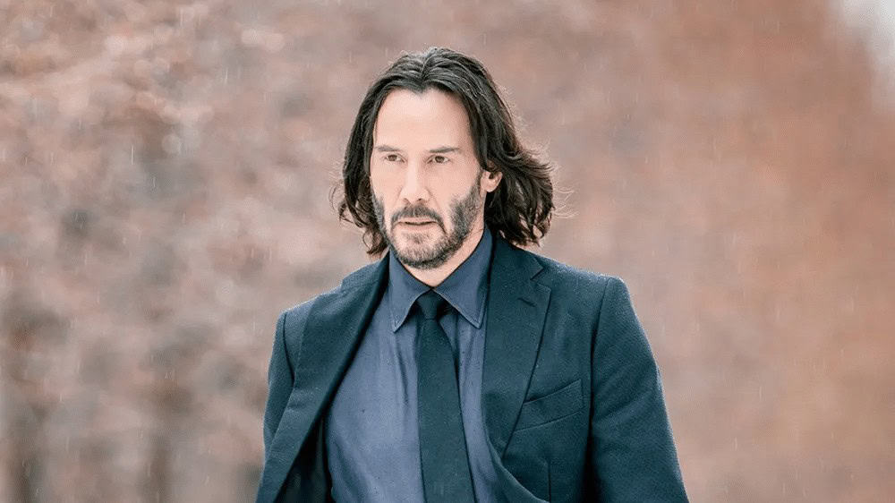 Keanu Reeves as John Wick, copyright: ยฉLions Gate, courtesy of Everett Collection