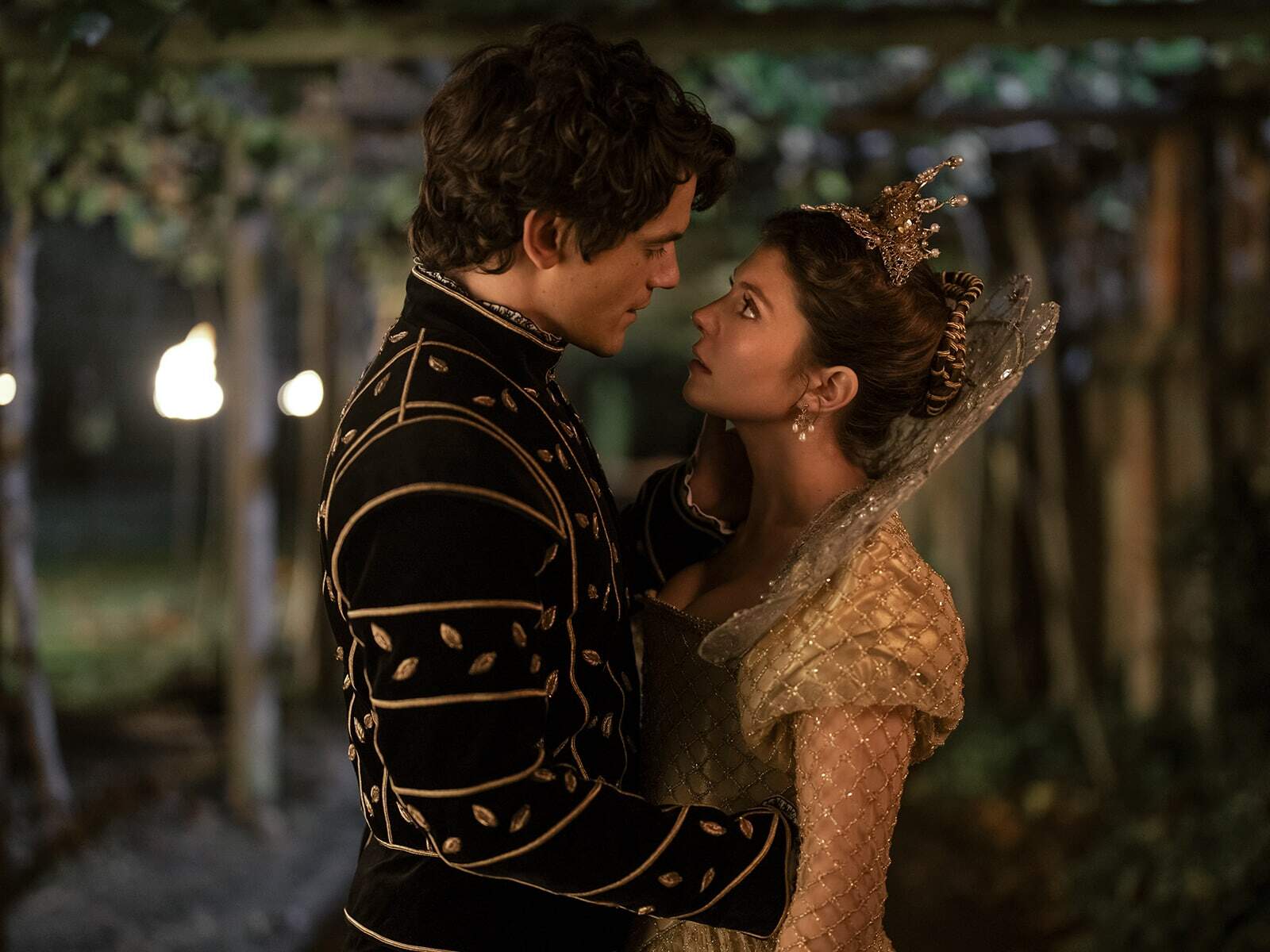 Jane Grey and Guildford Dudley from the show "My Lady Jane" courtesy of Amazon Prime Video