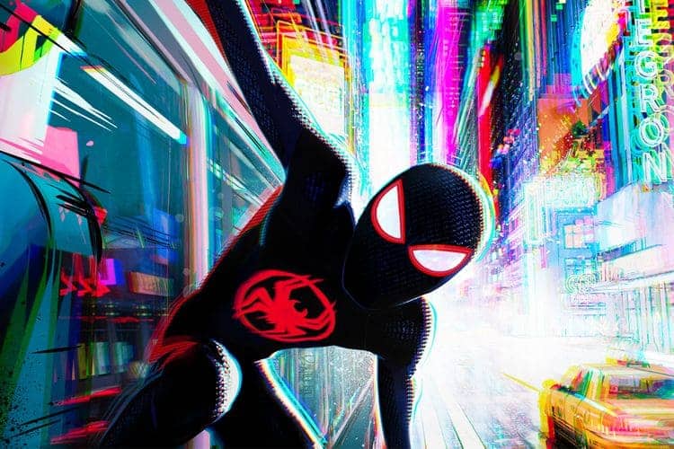 Spider-man Beyond the Spider-Verse Columbia Pictures and Sony Pictures Animation