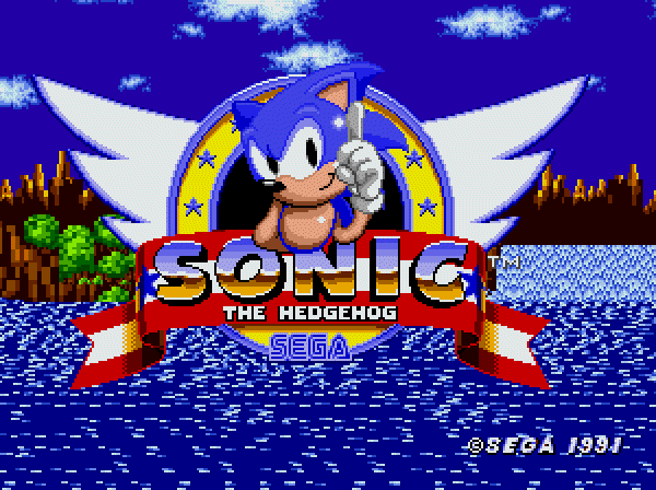 Sonic the hedgehog 1991, Genesis