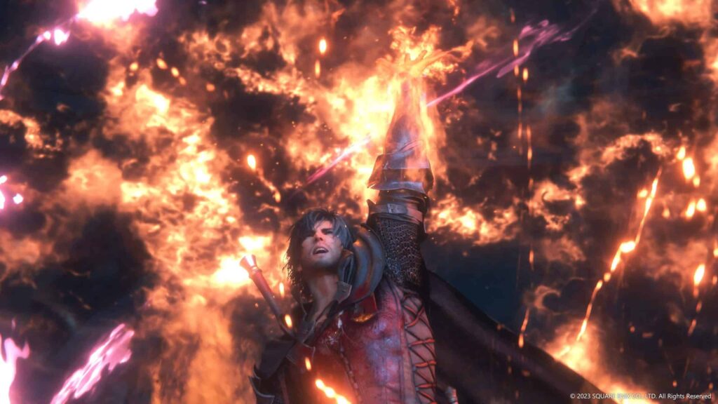 Image from FFXVI, referred to as one of the best RPGs to play in 2025.
