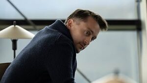 Kieran Culkin Family Guy Devil voice actor, shown as Caesar Flickerman