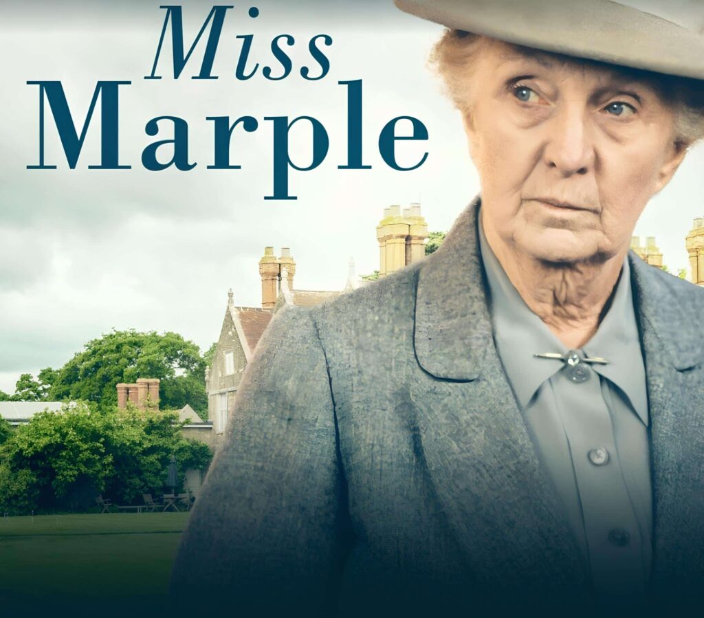 Miss Marple promotional image from BritBox