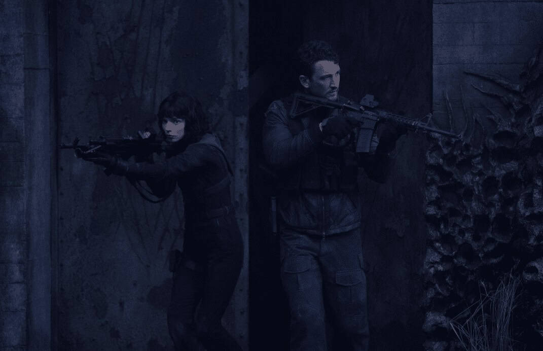 Top 10 Movies: The Gorge (Courtesy of Apple TV)