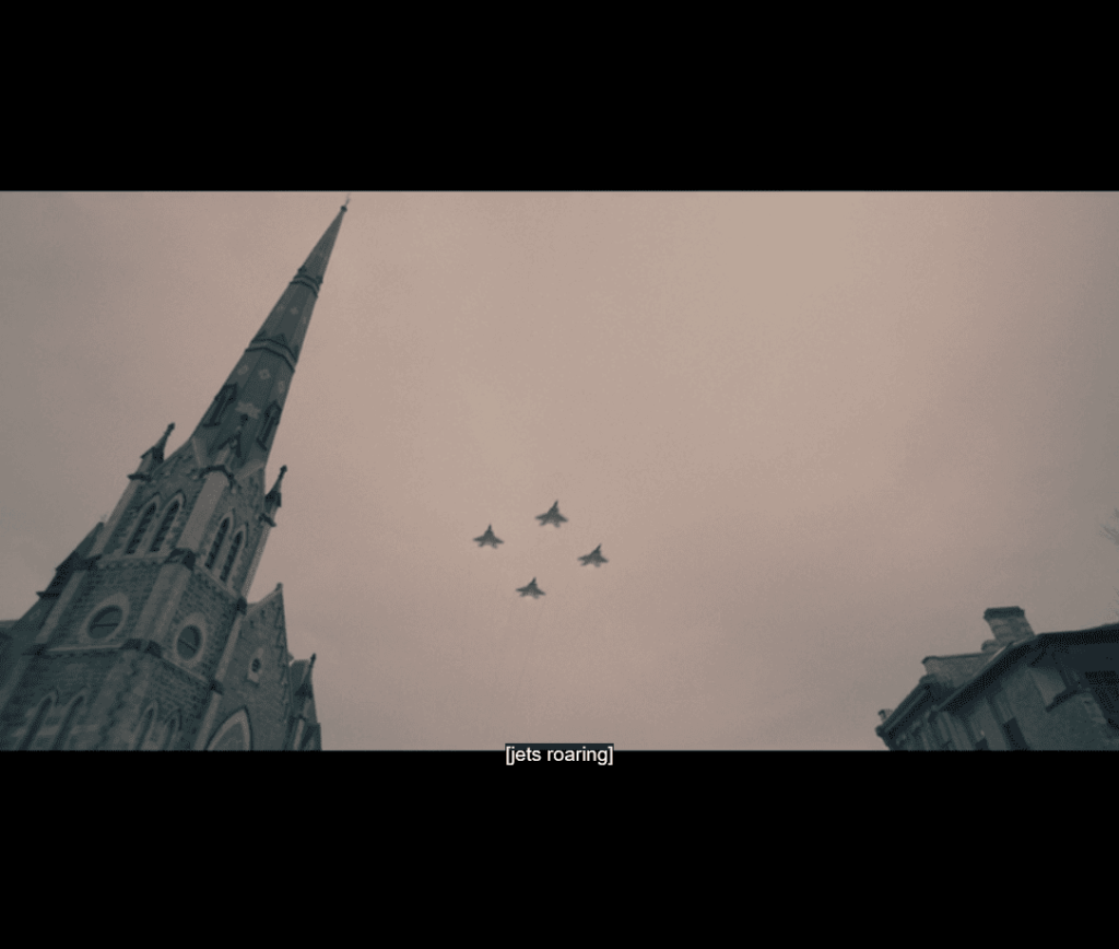 American planes over Gilead