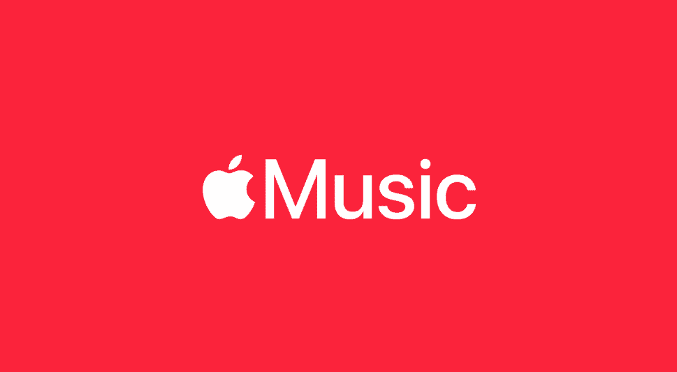 The Apple Music logo, representing the popular music streaming service.
