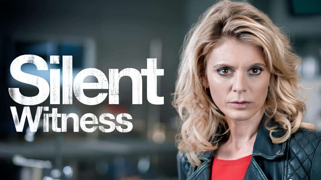 Promotional image for UK based TV series Silent Witness with Emilia Fox on the front