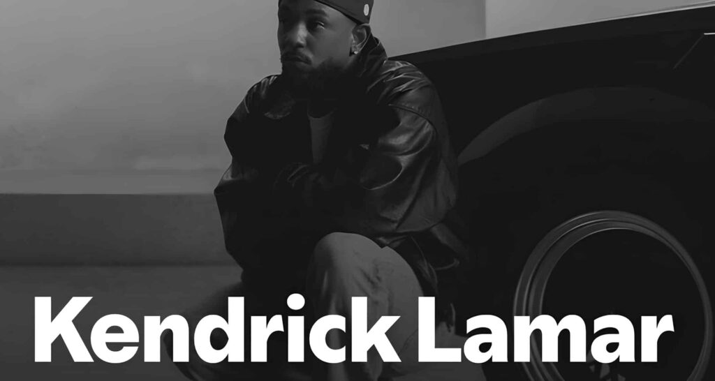 promotional image of Kendrick Lamar on Spotify