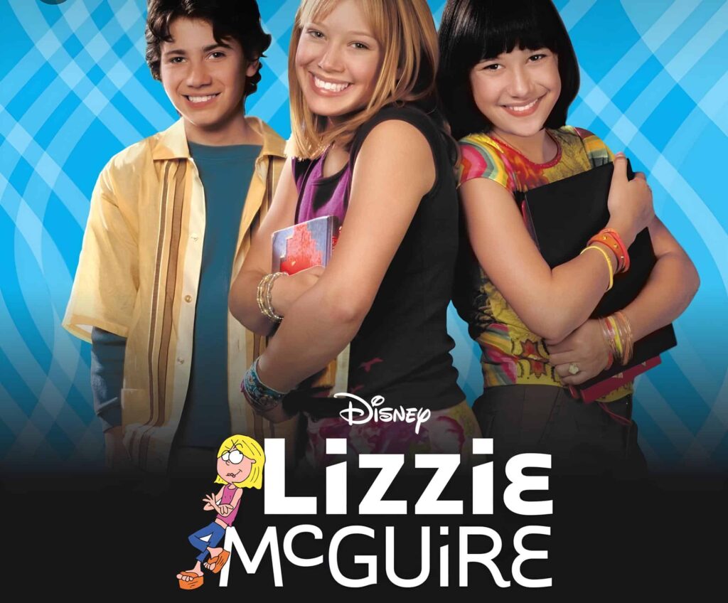 Promotional image of Lizzie McGuire for the Disney+ app