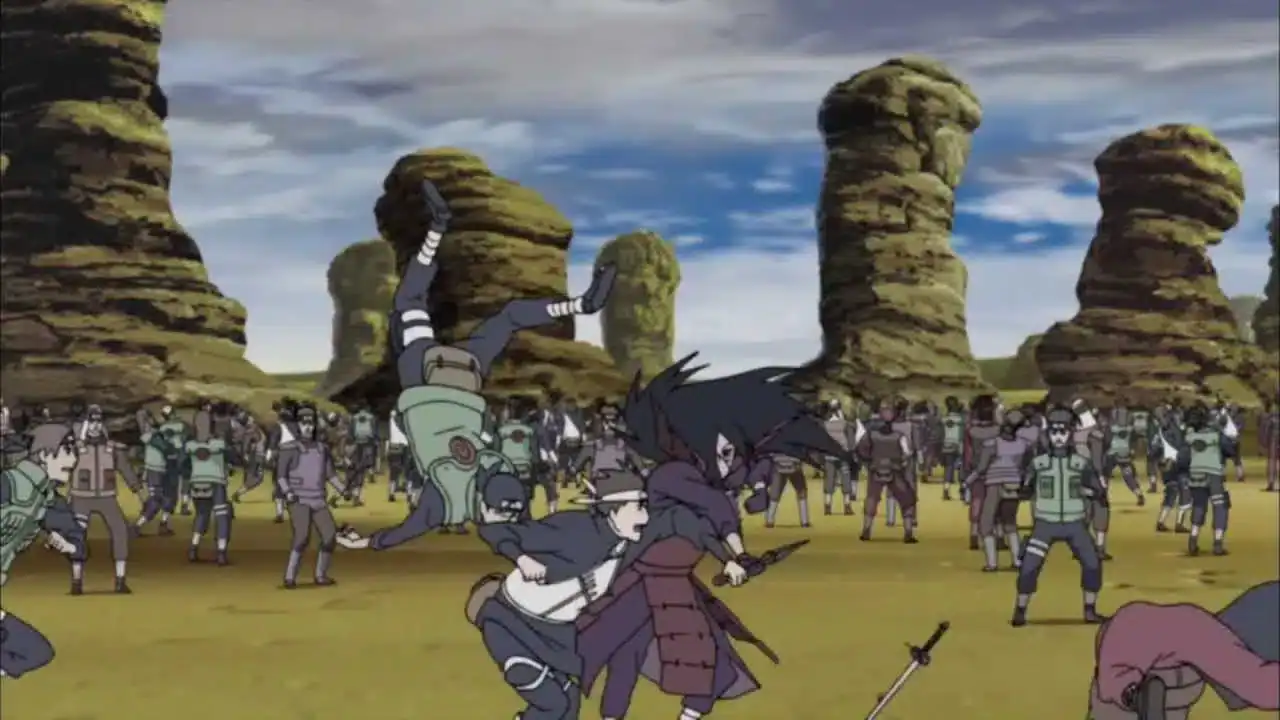 shippuden fights
