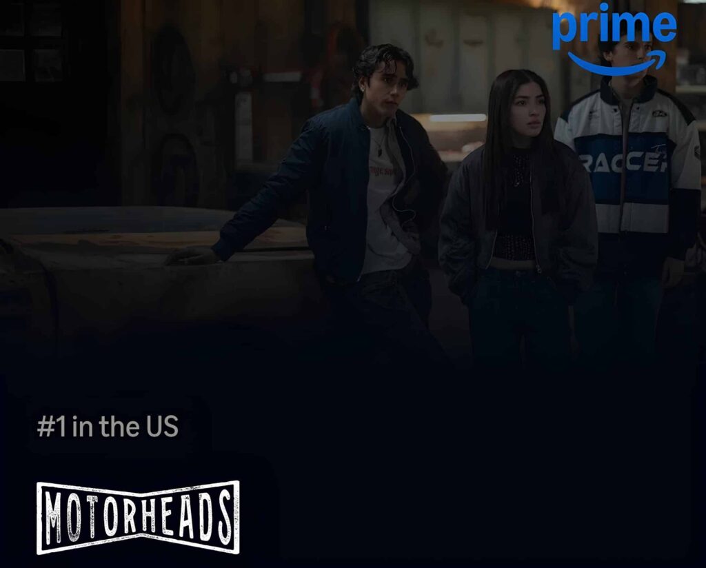 New amazon series Motorhead promotional image screenshotted from amazon prime video app