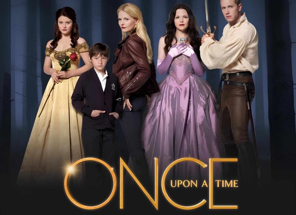 Once upon a time promotional image from Disney+ app