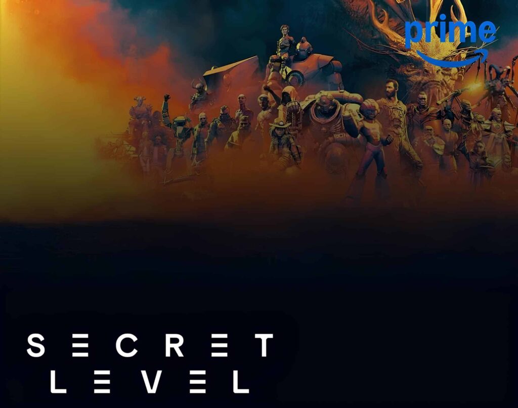 promotional image for animated series Secret Level on amazon prime video