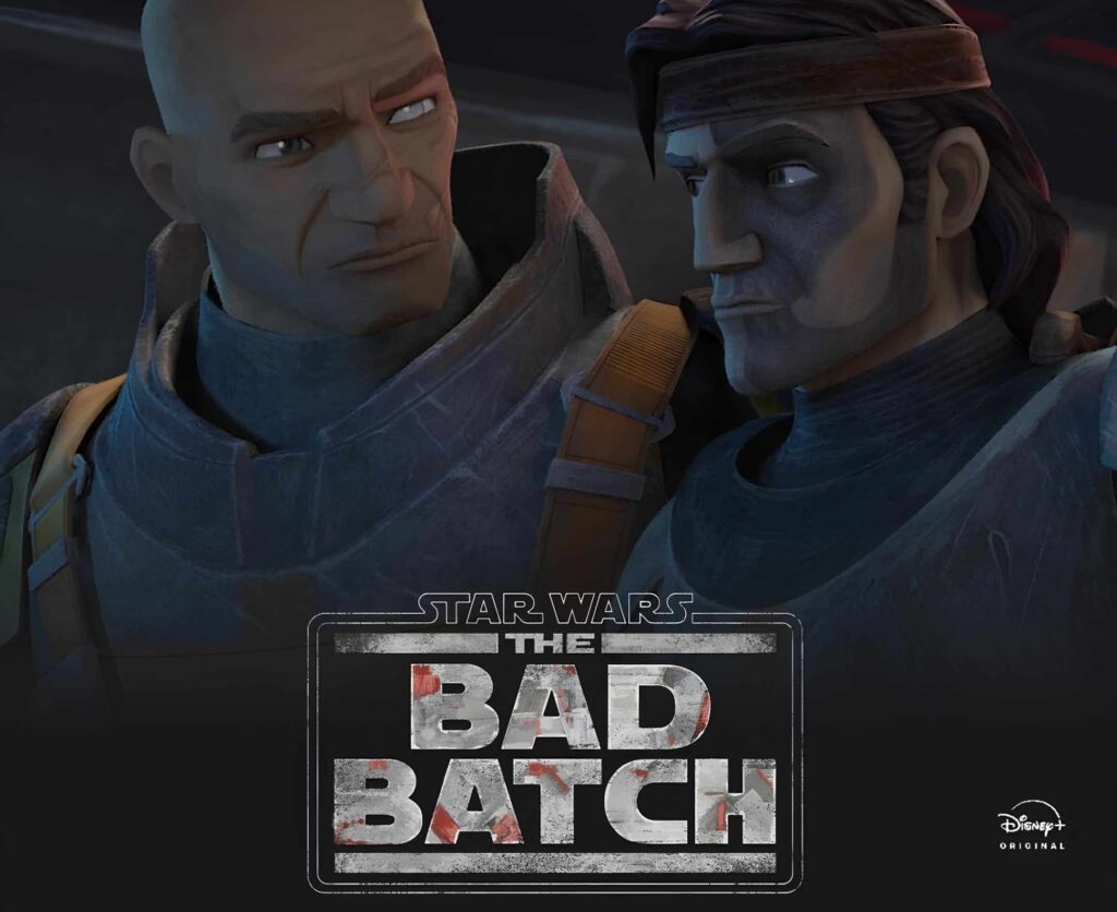 Disney+ promotional image of Star Wars: The Bad Batch