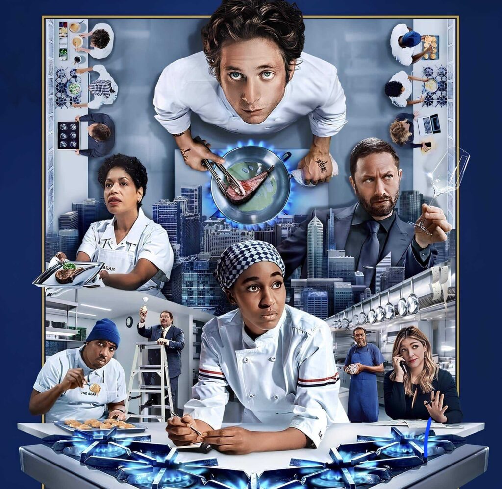 promotional image of the tv series The Bear on FX on Hulu