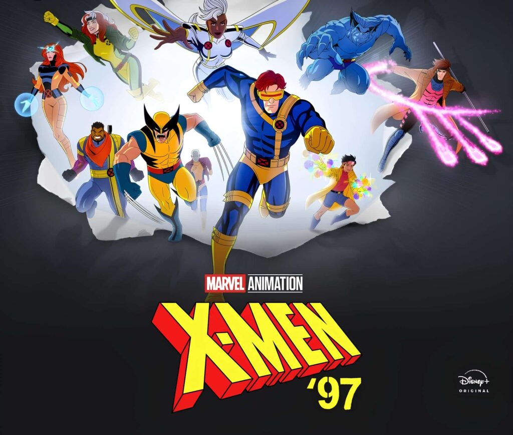 X-Men '97 promotional image screenshotted from Disney+