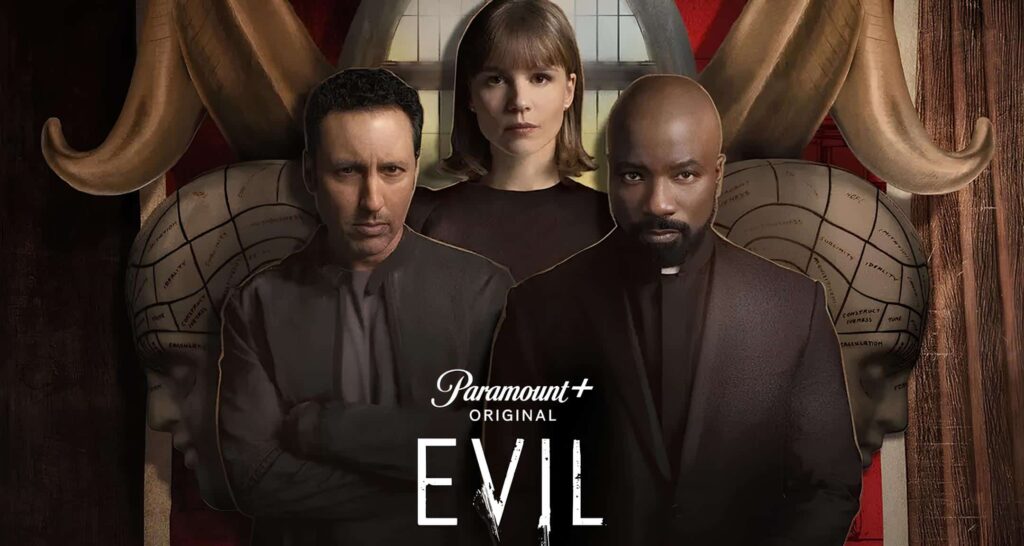 Paramount+ original series EVIL promotional image
