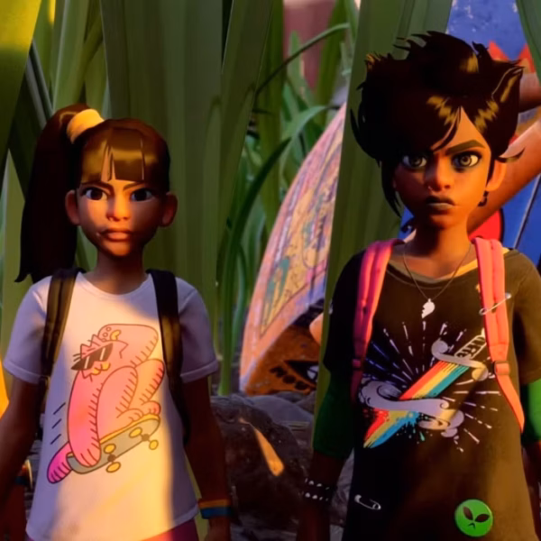 masked stranger incoming. Grounded 2.