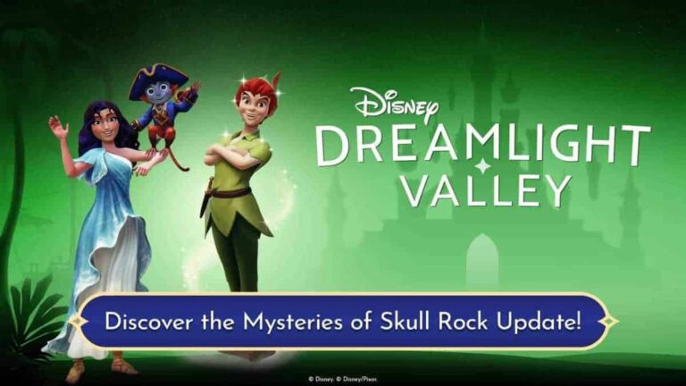 DIsney Dreamlight Valley Mysteries of Skull Rock update promo image courtesy of Disney Dreamlight Valley on Twitter