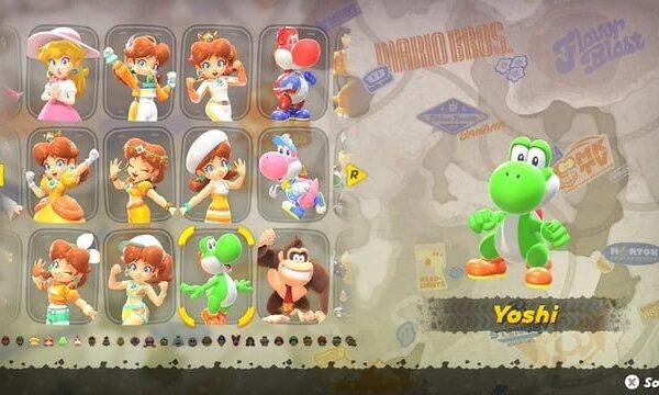 Mario Kart World stickers