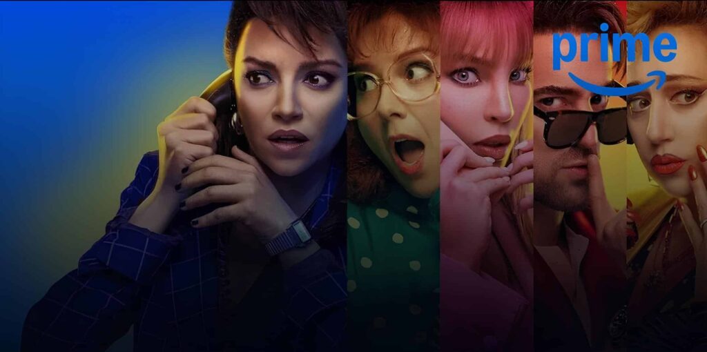 amazon prime video promotional image for tv series Mentiras