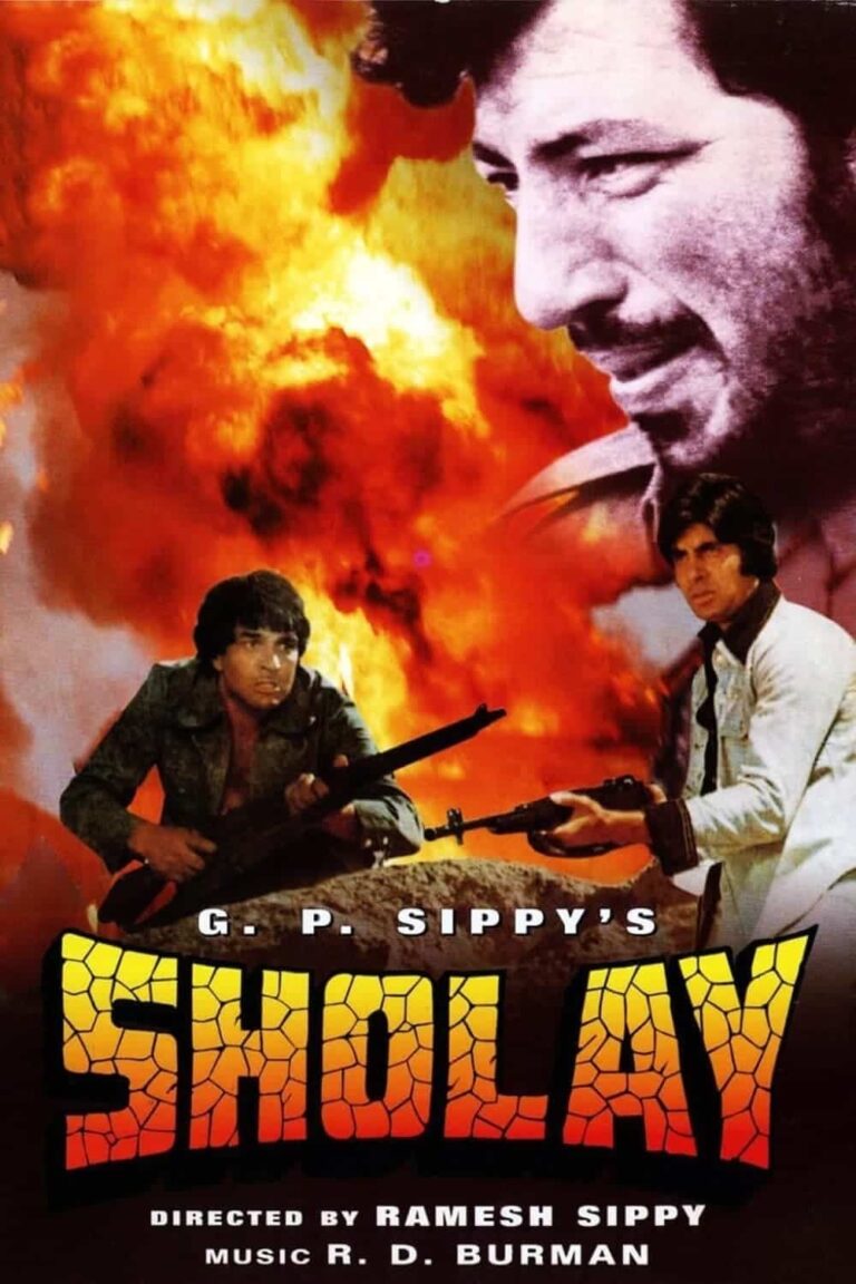 Sholay movie poster