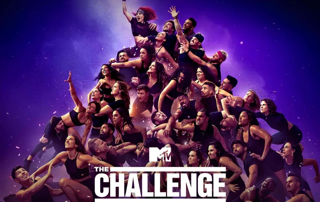 Promotional image from the MTV series The Challenge on paramount+