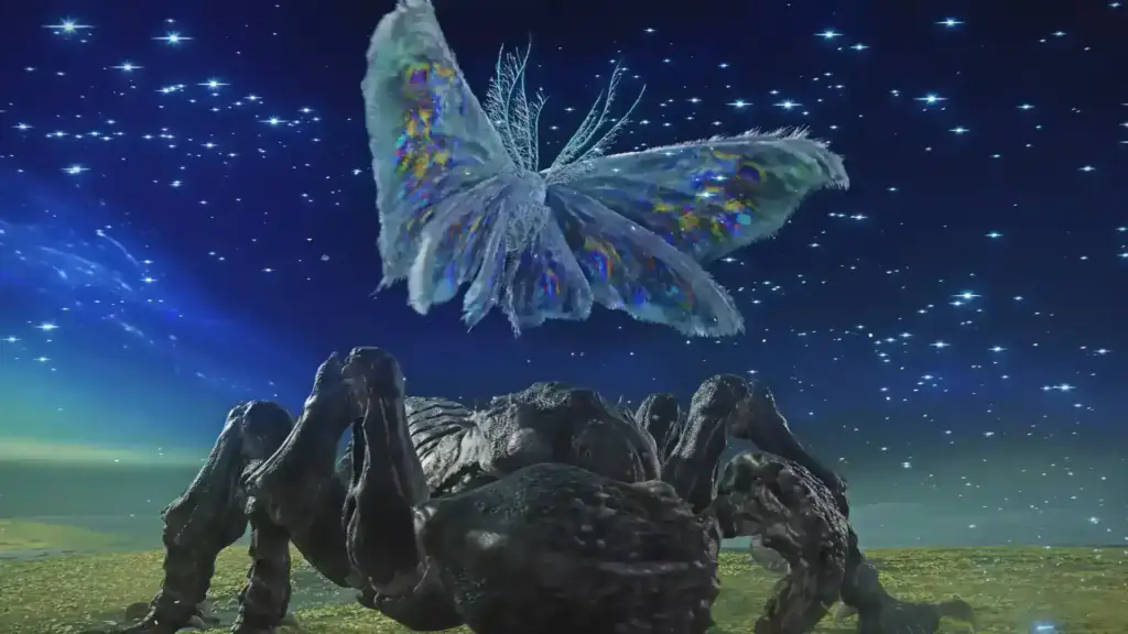 Sentient Pest: Gnoster boss fight in Elden Ring: Nightreign. Everdark Sovereign