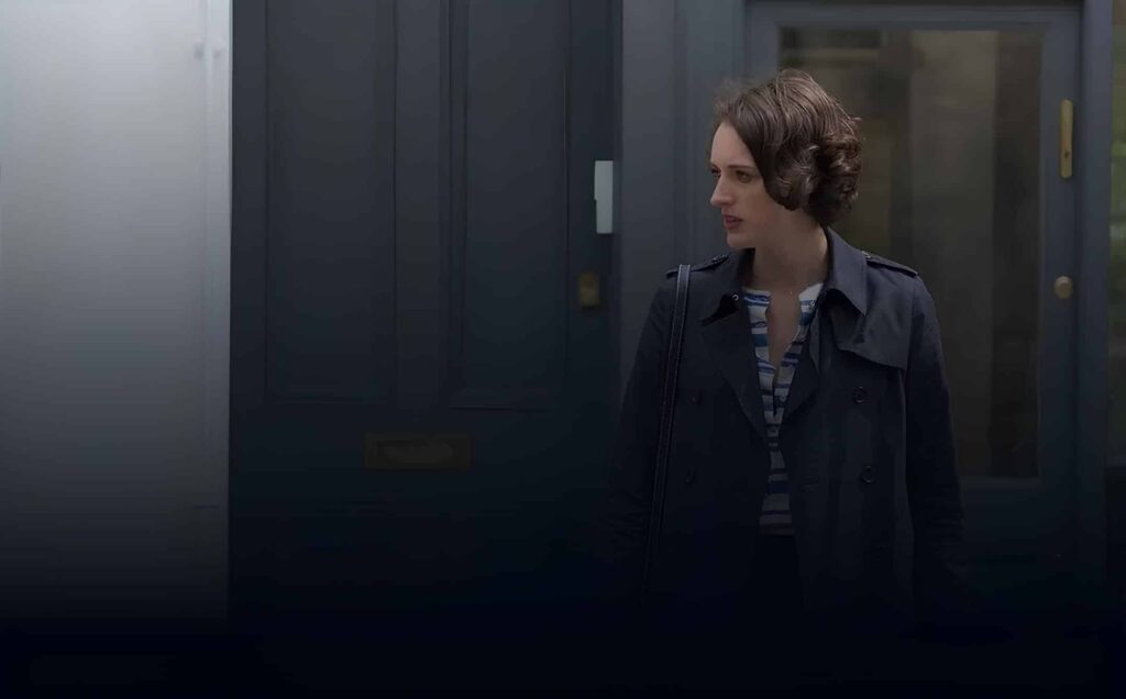 Fleabag tv series promotional image from amazon prime video