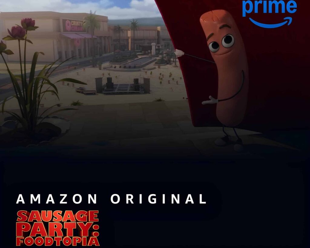 promotional image for amazon original series Sausage Party: Foodtopia on amazon prime