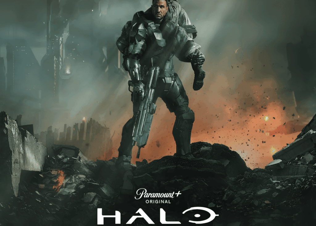 Promotional image for the tv series Halo on Paramount+