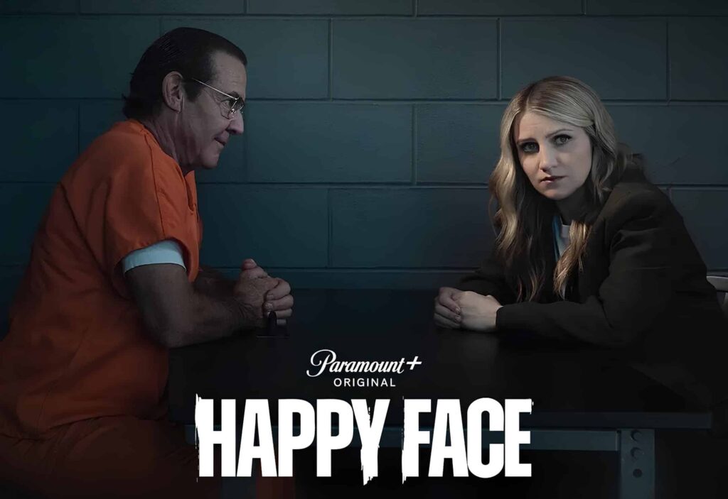 Parmount+ original series Happy Face promotional image