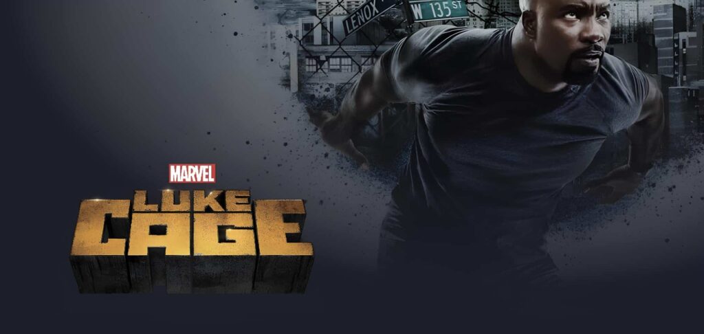 Marvel series Luke Cage promotional image from disney+