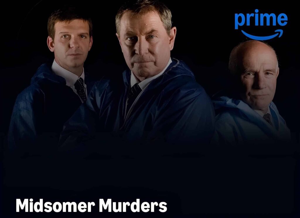 Midsomer Murders tv series promotional image from amazon prime video