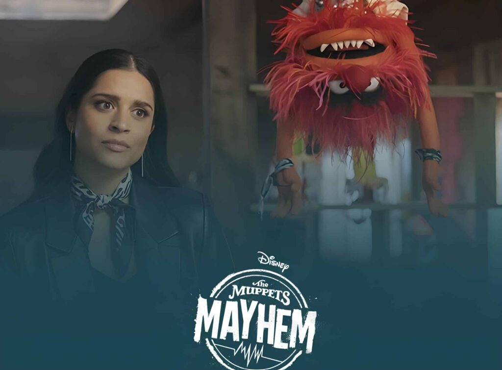Muppets Mayhem promotional image from disney+