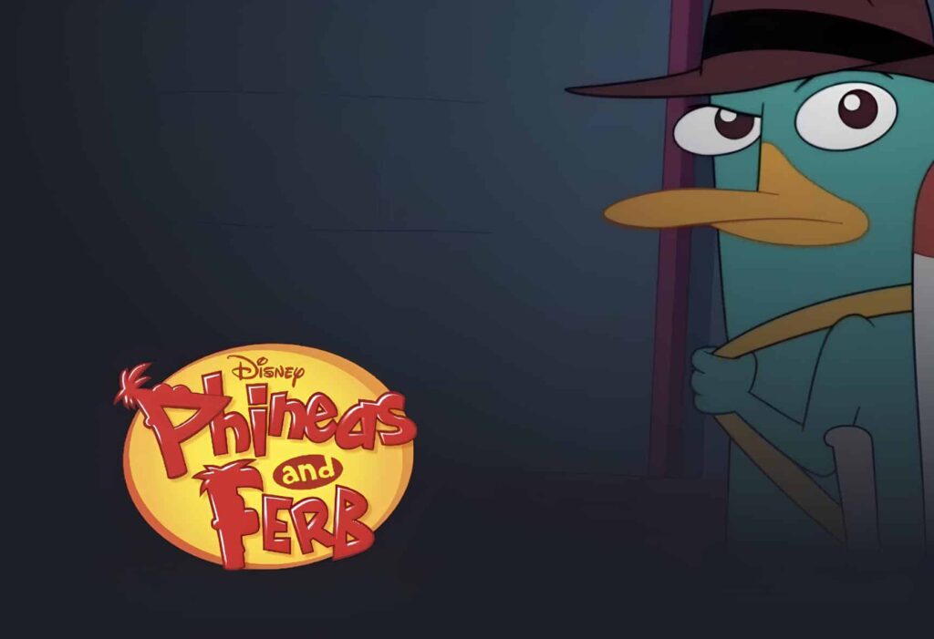 Phineas and Ferb promotional image from disney+