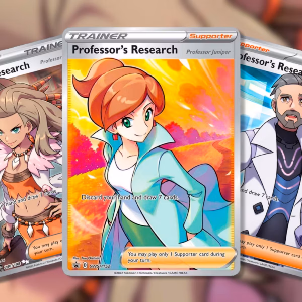 Pokemon TCG Pocket Professor's Research Card