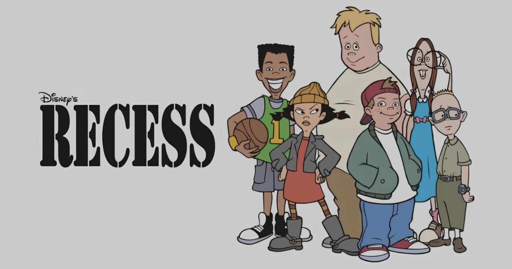 Promotional image from the series Recess from disney+