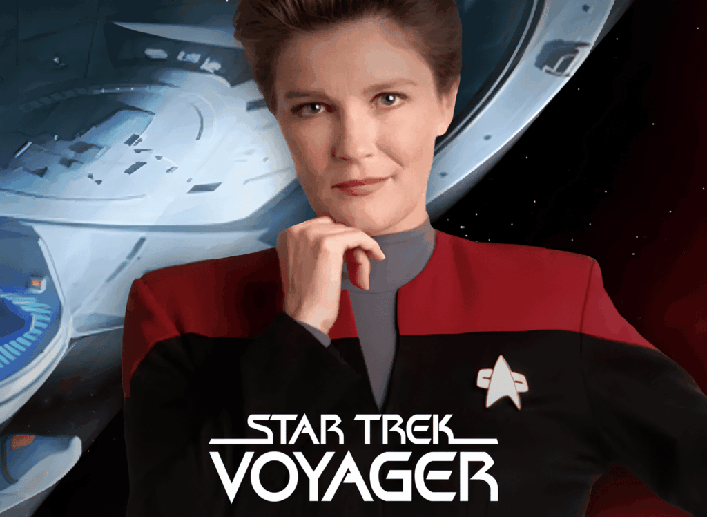 Star Trek Voyager promotional image for paramount+