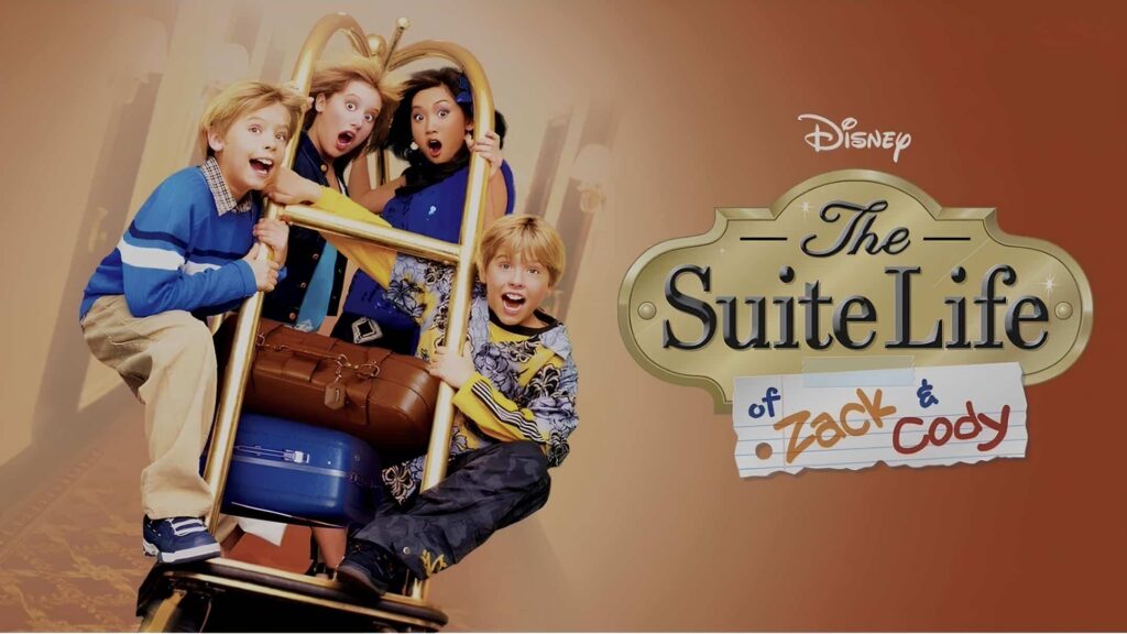Suite Life of Zack and Cody promotional image from Disney+