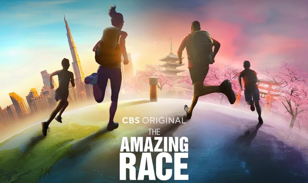 CBS original The Amazing Race promotional image from paramount+