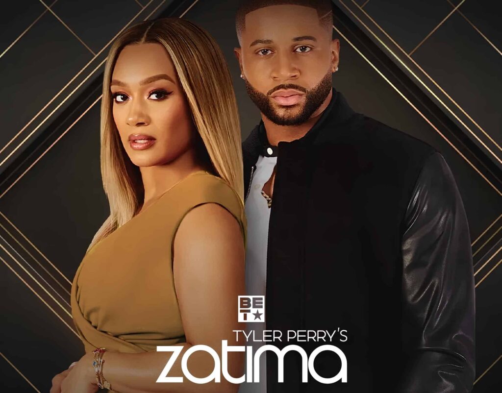 BET original series Tyler Perry's Zatima promotional image