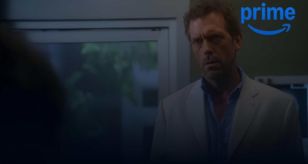 promotional image for tv series House available on amazon prime video