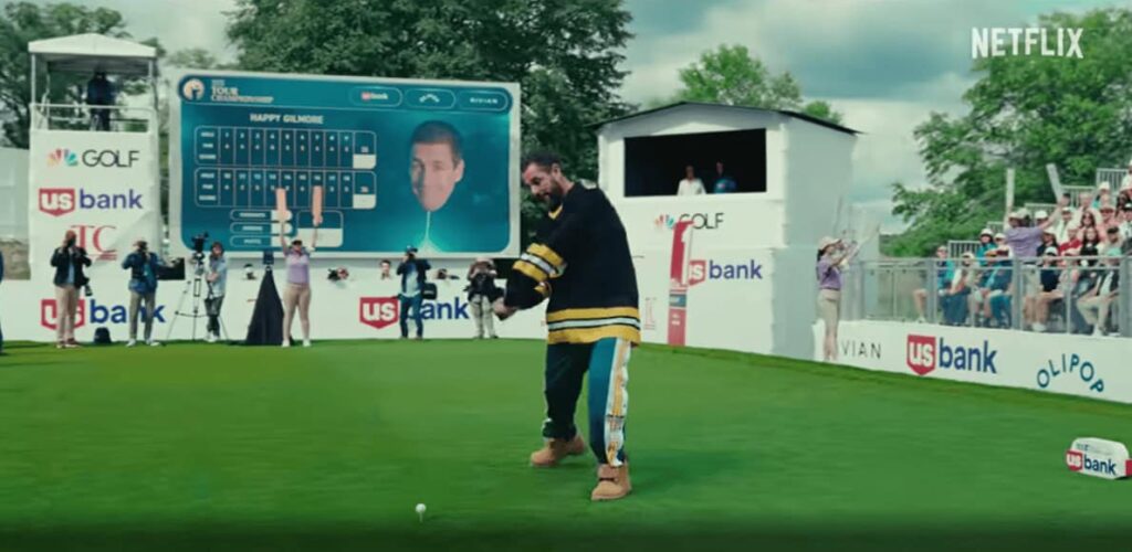 Adam Sandler in Happy Gilmore 2