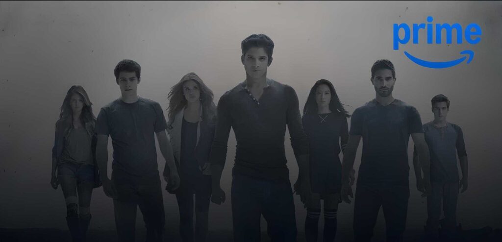 promotional image for tv series Teen Wolf available on amazon prime video
